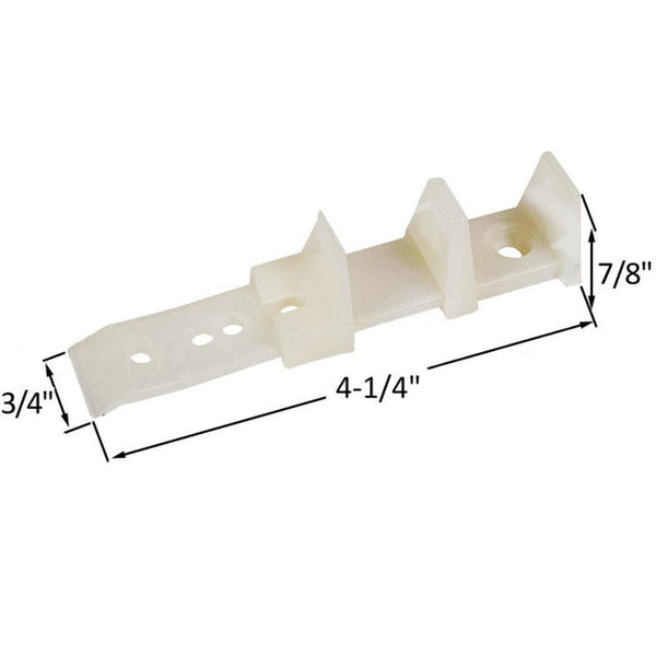 SelfAdjusting Nylon Closet Door Guide