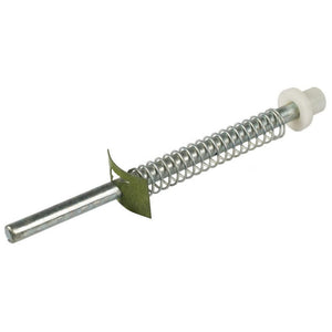 Closet/Wardrobe Bi-Fold Door 1/4" Bottom Pivot Rod With 3/8" Nylon Cap