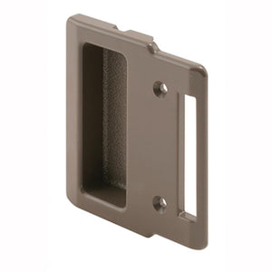 Sliding Patio Screen Door Plastic Inside Pull With 2-1/8" Screw Holes - Stone