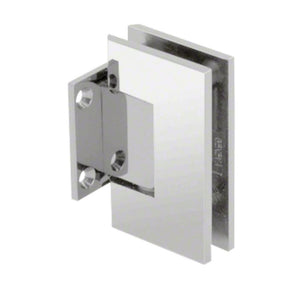 Shower Door Geneva Wall Mount Short Back Plate Hinge
