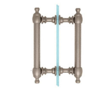 Shower Door 6" Colonial Style Back-to-Back Pull Handles