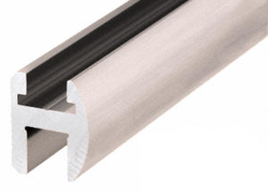 Shower Door Brushed Nickel Deluxe Header Kit - 144"