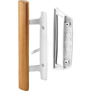 Patio Door Wood Mortise-Style Handle 3-15/16" Screw Holes