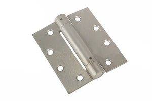 Butt Style 4-1/2" x 4" Spring Hinge - Satin Nickel