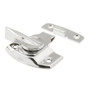 Window Sash Lock With 1-3/4" Screw Holes - Chrome