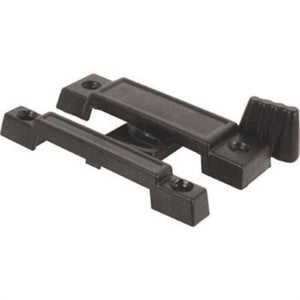 Window Sash Lock; 2-1/4" Screw Holes - Black