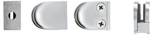 Mini Z-Series Glass Clamp Round Shape - Radius Base