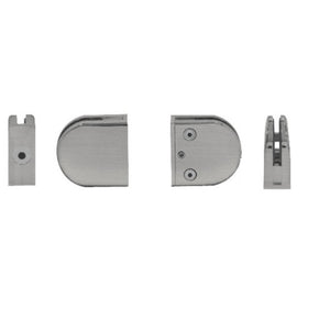 Z-Series Round Type Flat Base Zinc Clamp for 1/4" and 5/16" Glass