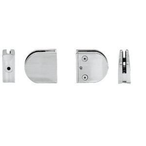 Z-Series Round Type 1-1/2" Radius Base Stainless Steel Clamp for 1/4" and 5/16" Glass