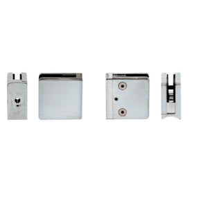 Z-Series Square Type Radius Base Stainless Steel Clamp for 1/4" and 5/16" Glass