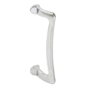 Shower Door Single Sided Pull Handle - Chrome 3-1/2"