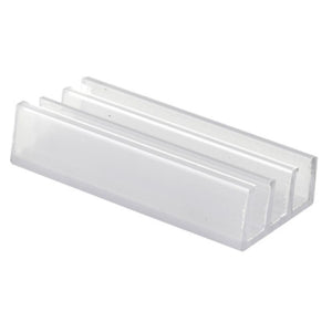 Sliding Shower Door 1-1/4" Wide Clear Bottom Guide