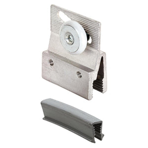 Sliding Shower Door 3/4" Oval Edge Roller and Bracket