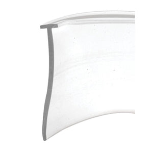 Swinging Shower Door Bottom "T" Seal and Wipe