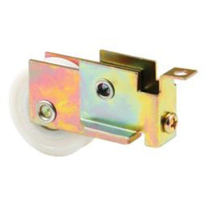 Closet/Wardrobe Door 1-1/2" Nylon Ball Bearing Roller Assembly with Adjustable Steel Housing - Reflect Window & Door