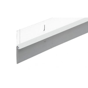 White Aluminum Entry Door Sweep