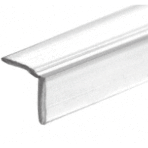 Swinging Shower Door Translucent Vinyl Edge "L" Seal with Adhesive