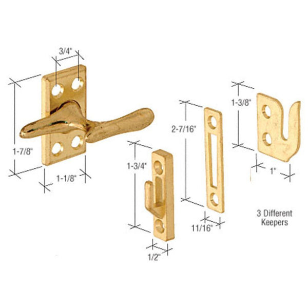 Casement Window Sash Lock Set – Replacement Hardware Options