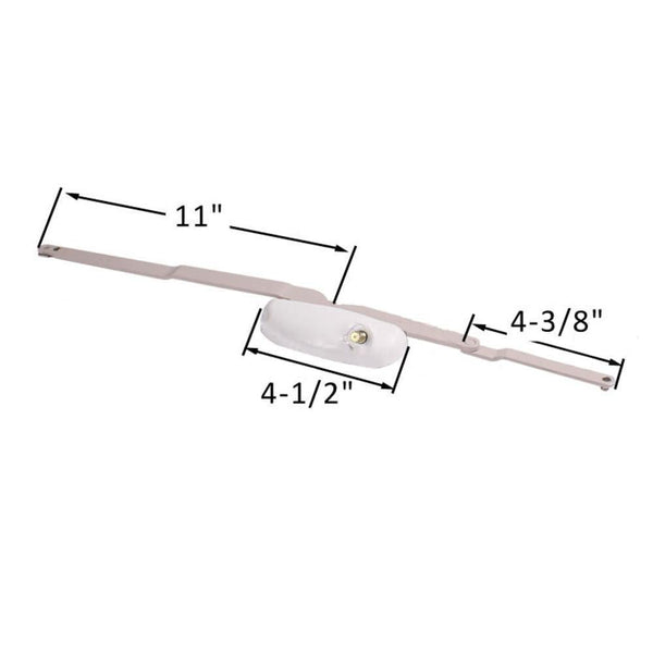 Left Hand Casement Window Operator – Roto Dual Arm Hardware