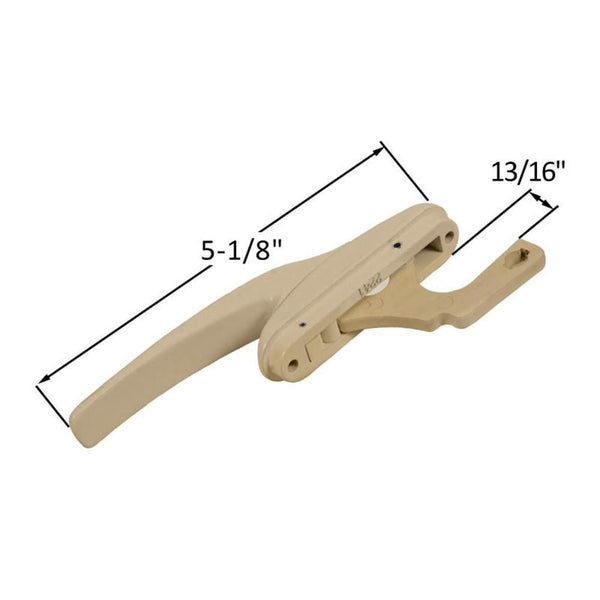 Beige Casement Awning Window Lock Handle – Replacement Part