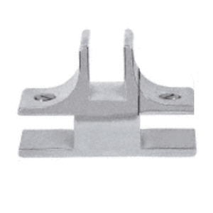 Deluxe Glass Furniture Connector 1-1/2" Long 3-Way 90 Degree for 3/4" Glass