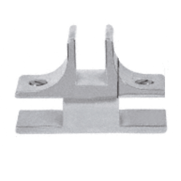 Deluxe Glass Furniture Connector 1-1/2 Long 3-Way 90 De