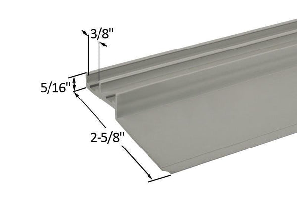 Inside Run Vinyl Window Track - Durable & Easy to Install