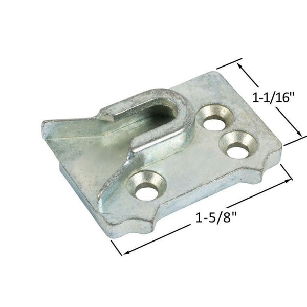 Left Hand Keeper for Multi-Point Casement Window Hardware