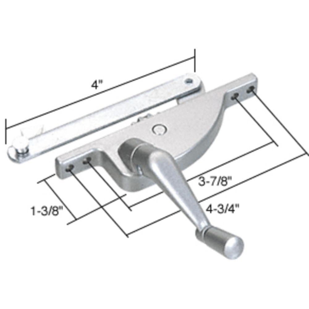 4 Inch Louver Window Operator - Casement & Awning Hardware