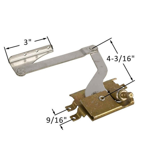 Pella Casement & Awning Window Hardware - Right Hand