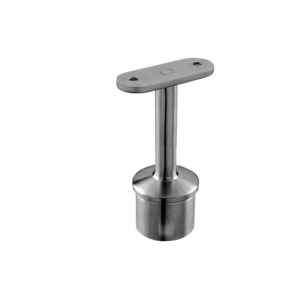 What Is Balluster Racket Q-Railing Round Profile Baluster Bracket - 3-1/4 Inch Height