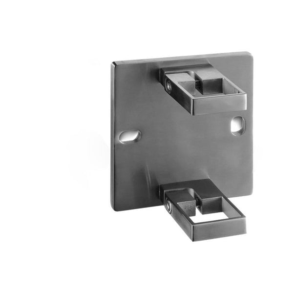 What Is Balluster Racket Q-Railing Square Line Fascia Mount Baluster Bracket Outdoor