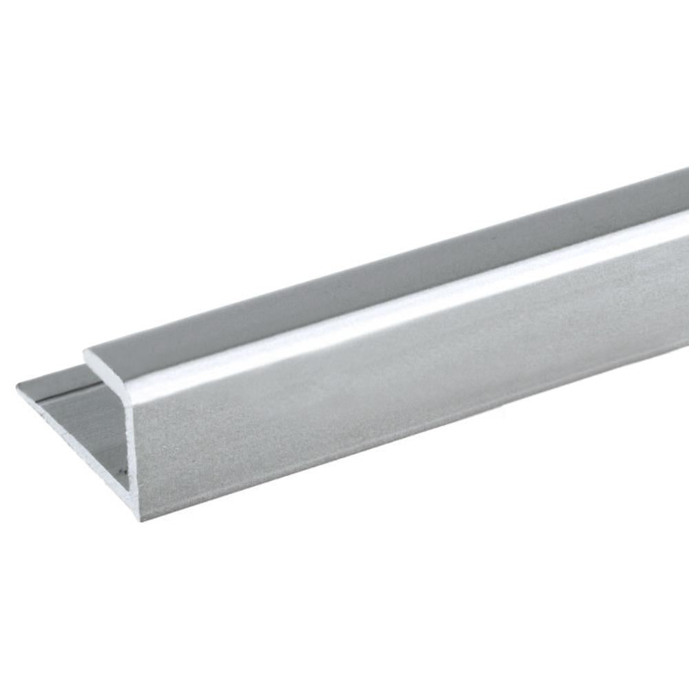 Satin Finish Mirror J Channel Aluminum - Durable & Modern Design