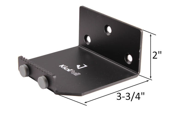 Hands Free Black Kick Pull - Commercial Door Hardware