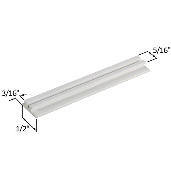 Residential Sliding Window Glide - Sash Guide Track Insert