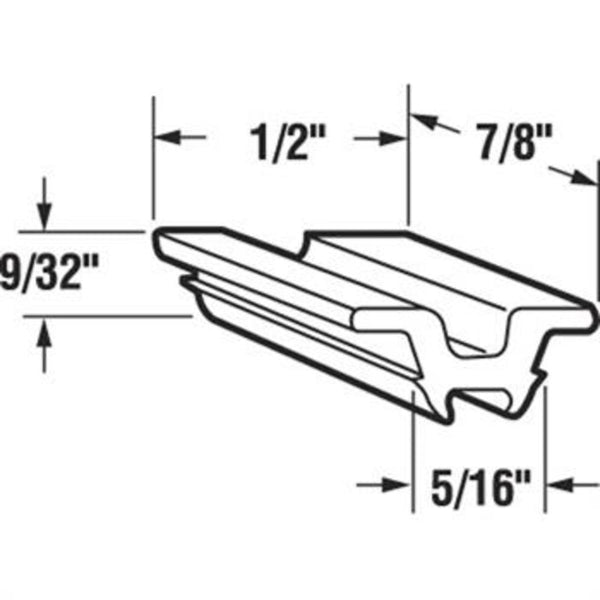 Residential Sliding Window Hardware - Top Guide Replacement