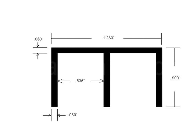 Sliding Window White Vinyl Top Track for Smooth Operation