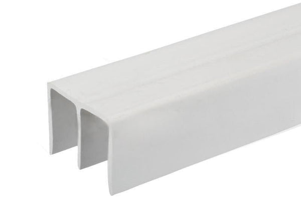 Sliding Window White Vinyl Top Track for Smooth Operation