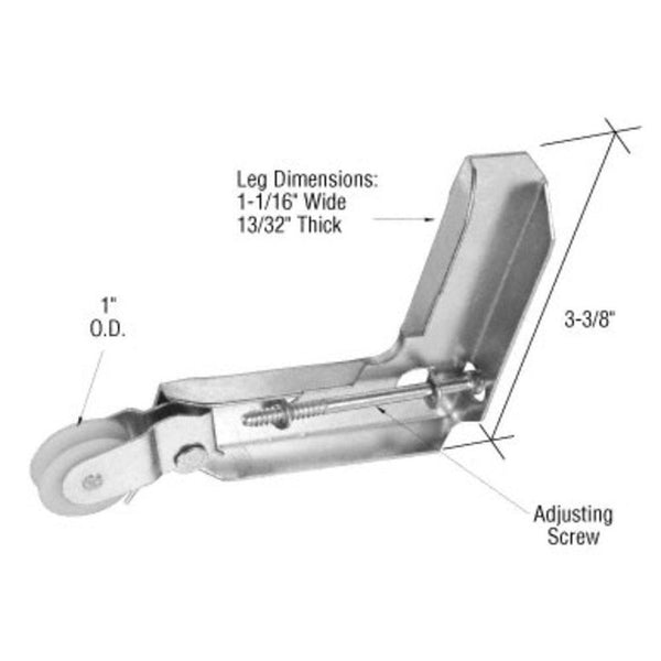 Corner Tab Insert Menu Stamped Aluminum Corner Insert With 1 Nylon Ball Bearin
