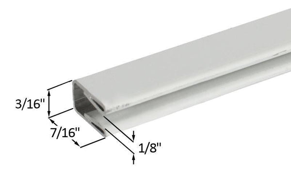 Storm Window Frame – White Aluminum | Custom Cut & Durable