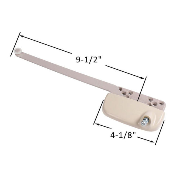 Beige Left Hand Casement Window Operator - Truth Hardware