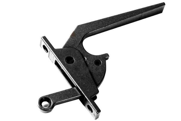 Truth Window Hardware Brown Locking Handle with Tie Bar