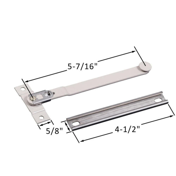Truth Window Limit Device - Casement Hardware Restrictor