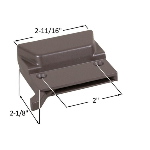 Truth Hardware Low Profile Window Sash Lock With 2 Scre