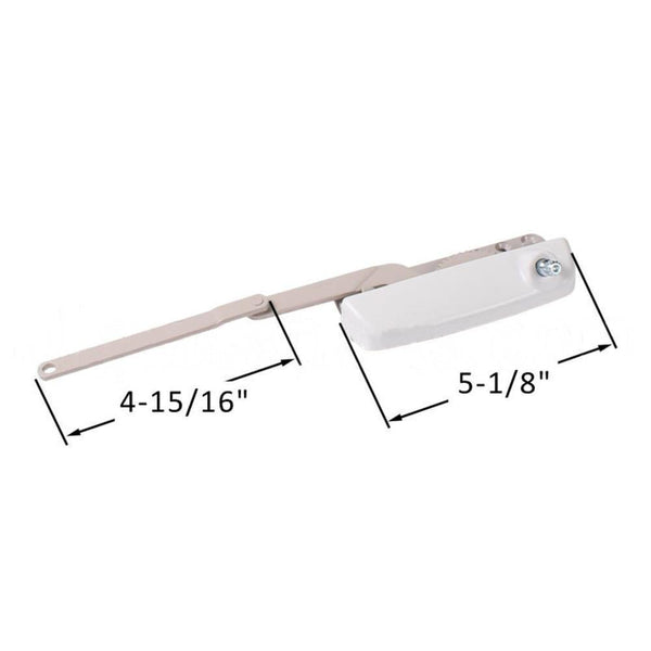Truth Hardware Dyad Maxim Right Hand Window Operator - White