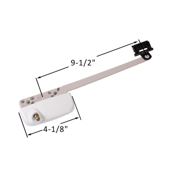 Truth Window Hardware - Right Hand Surface Mount Operator