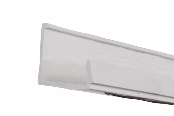 Vinyl Window Trim - Double Glazed Stops - White 3/4