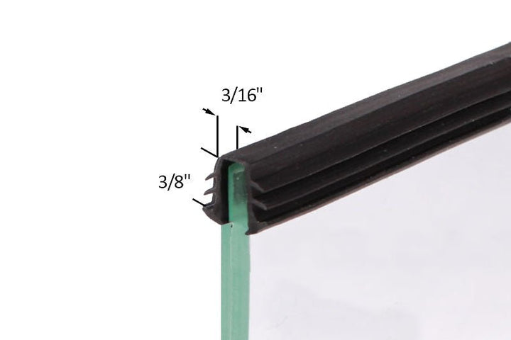 Glazing Gasket - 11/64 Inch Width Rubber Seal for Glass