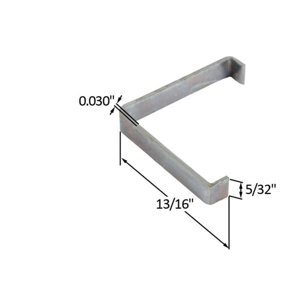 Residential Sliding Window Sash Corner Clip - 13/16