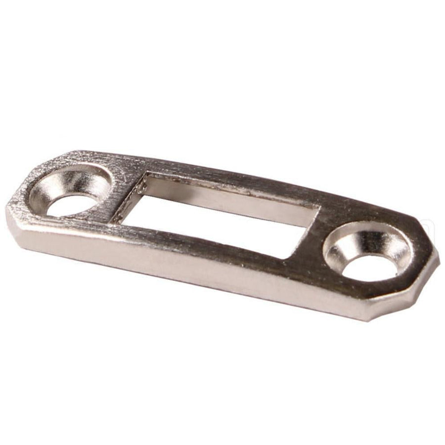 Truth Window Hardware - Brushed Nickel Cam Handle Strike